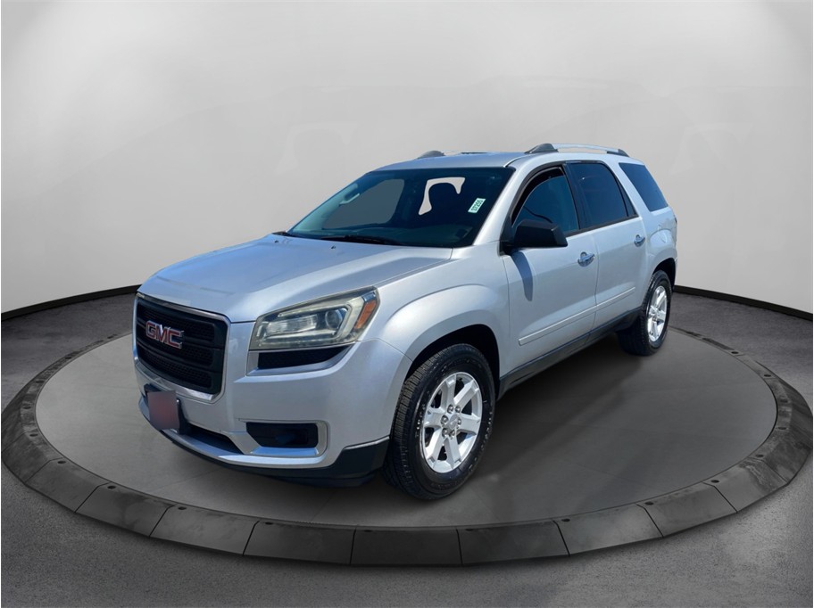 Silver 2016 GMC Acadia SLE-1 FWD SUV / Crossover Front-Wheel Drive 6-Speed Automatic