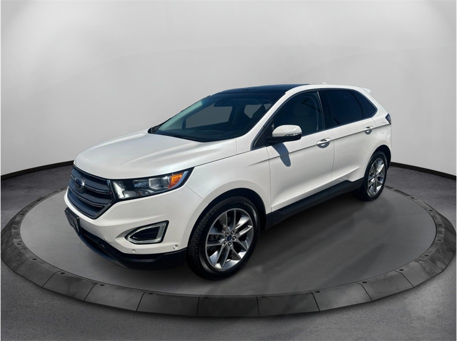 White 2015 Ford Edge SUV / Crossover Front-Wheel Drive 6-Speed Automatic