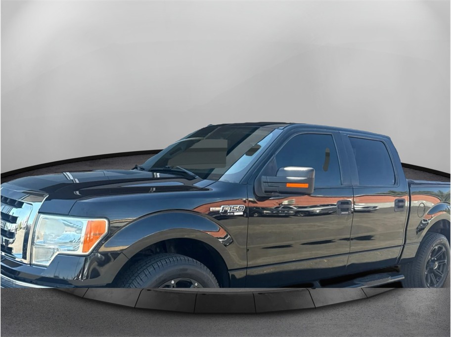 Black 2011 Ford F-150 Pickup Truck 4X2 6-Speed Automatic Overdrive