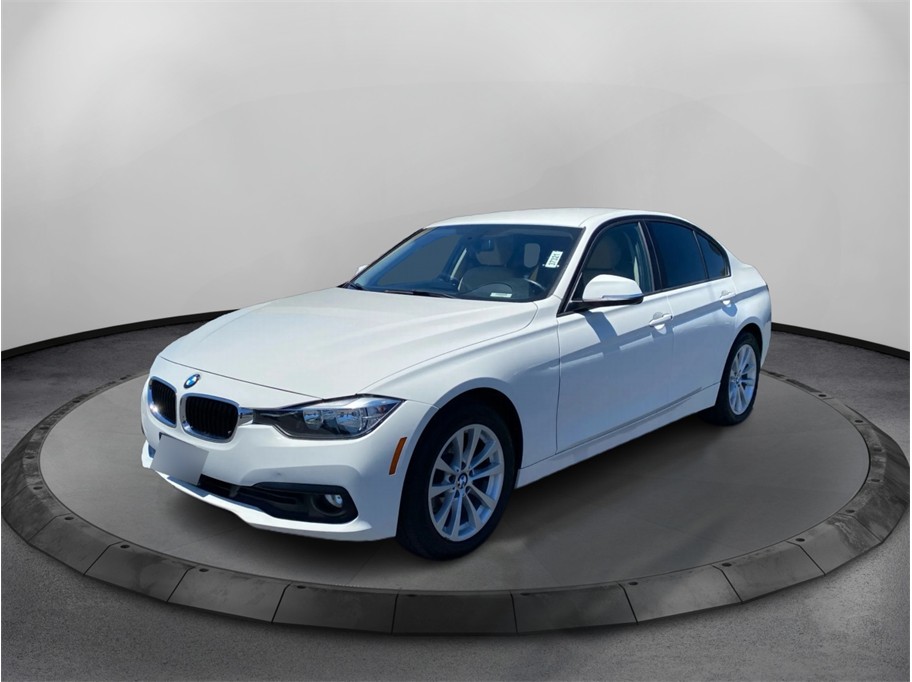 White 2017 BMW 3 Series Sedan Rear-Wheel Drive 8-Speed Automatic