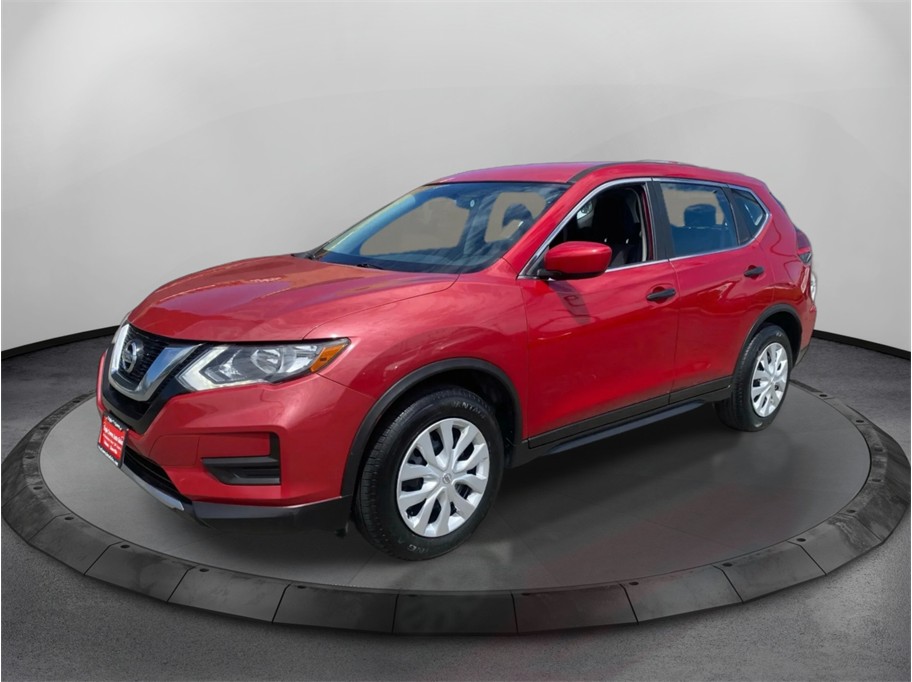 Red 2017 Nissan Rogue SUV / Crossover Front-Wheel Drive Continuously Variable Transmission