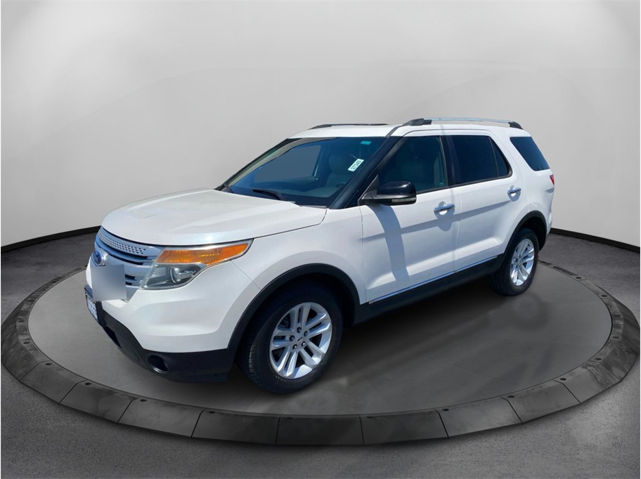 White 2012 Ford Explorer SUV / Crossover Front-Wheel Drive 6-Speed Automatic