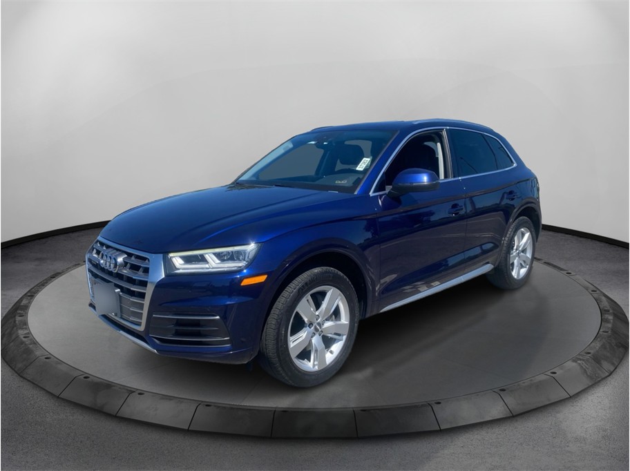 Blue 2018 Audi Q5 SUV / Crossover All-Wheel Drive 7-Speed Dual Clutch