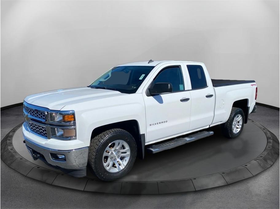 White 2014 Chevrolet Silverado 1500 Pickup Truck Four-Wheel Drive 6-Speed Automatic Overdrive