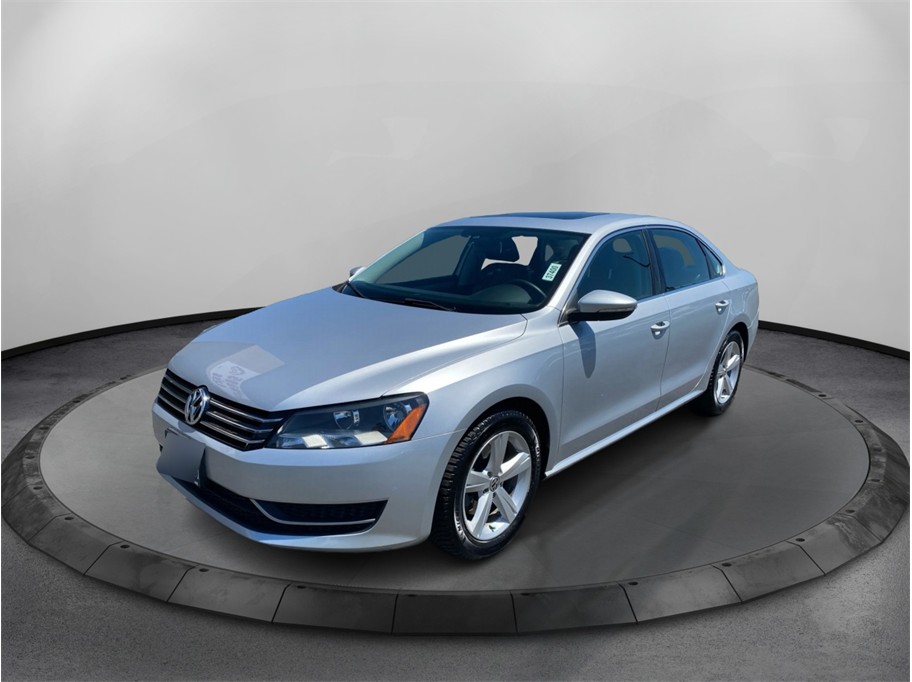 Black 2012 Volkswagen Passat Sedan Front-Wheel Drive 6-Speed Automatic