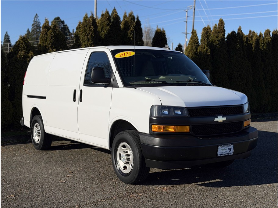 2021 Chevrolet Express 3500 Cargo Regular Van 3D