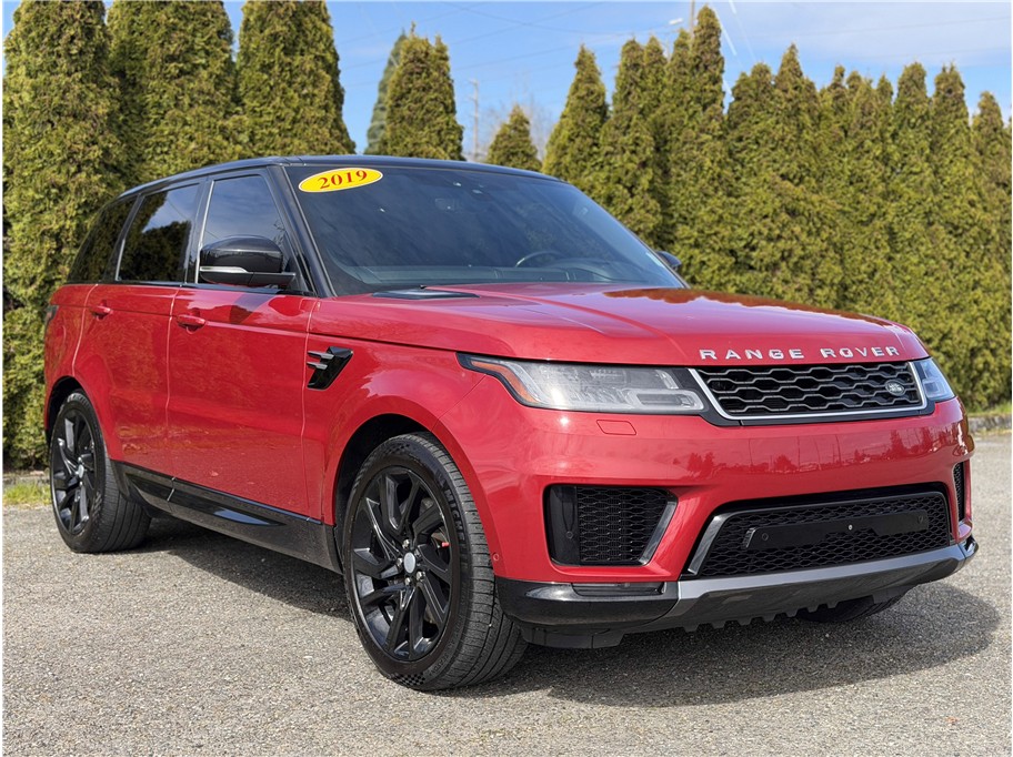 Red 2019 Land Rover Range Rover Sport SUV / Crossover 8-Speed Automatic