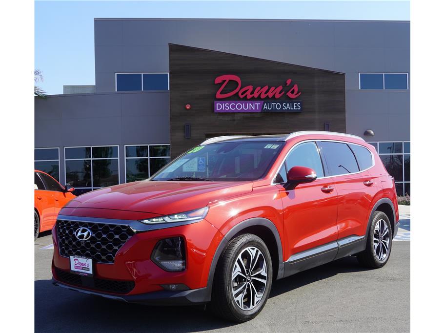 Red 2020 Hyundai Santa Fe SUV / Crossover Front-Wheel Drive 8-Speed Automatic