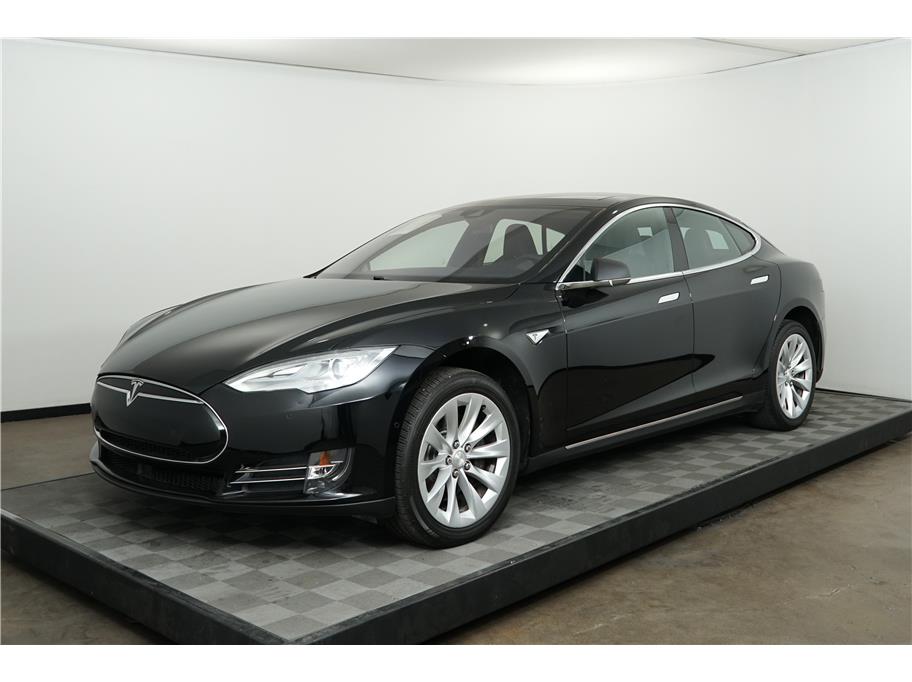 Black 2016 Tesla Model S 85D AWD Sedan All-Wheel Drive Automatic