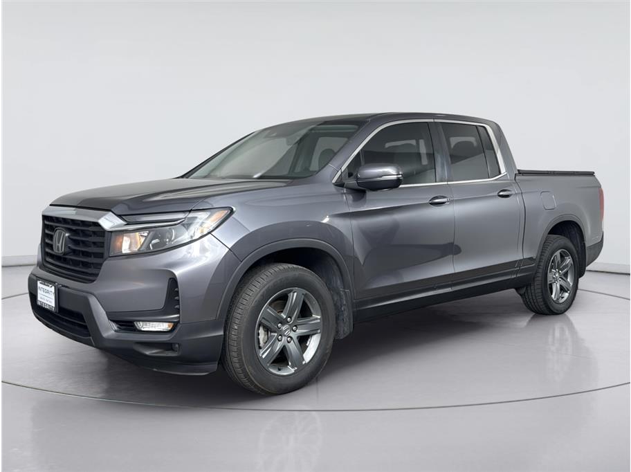 Gray 2023 Honda Ridgeline Pickup Truck All-Wheel Drive 9-Speed Automatic