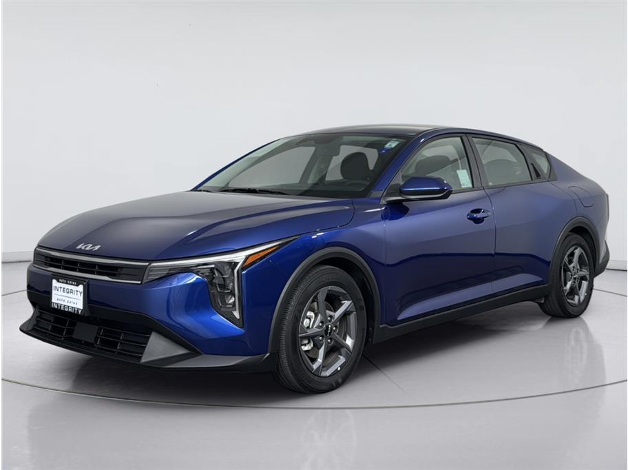 Blue 2025 Kia K4 Sedan Front-Wheel Drive Automatic