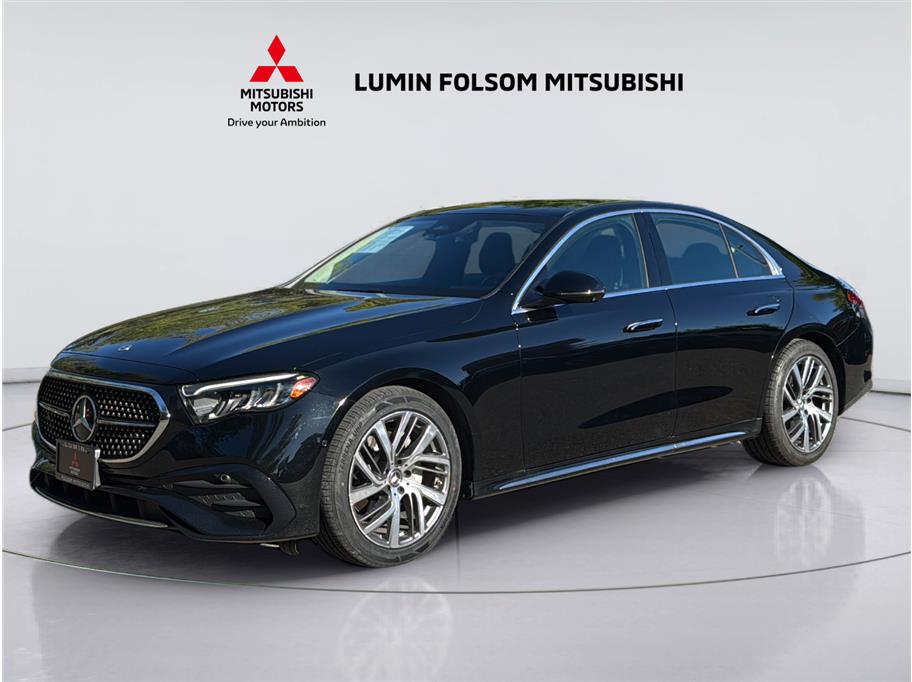 Black 2025 Mercedes-Benz E-Class Sedan Rear-Wheel Drive 9-Speed Automatic