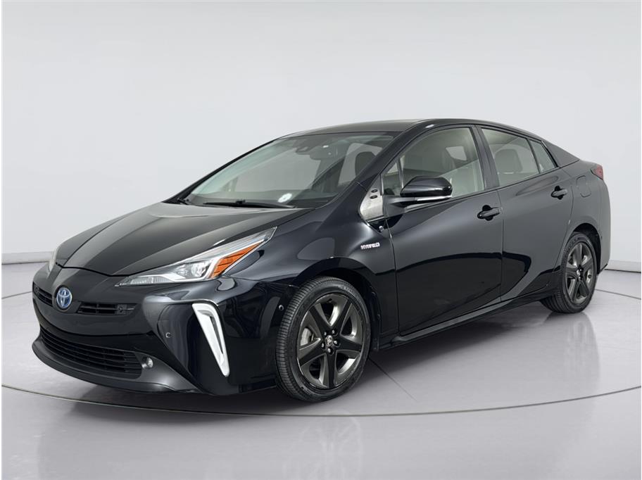 Black 2022 Toyota Prius Hatchback Front-Wheel Drive Continuously Variable Transmission