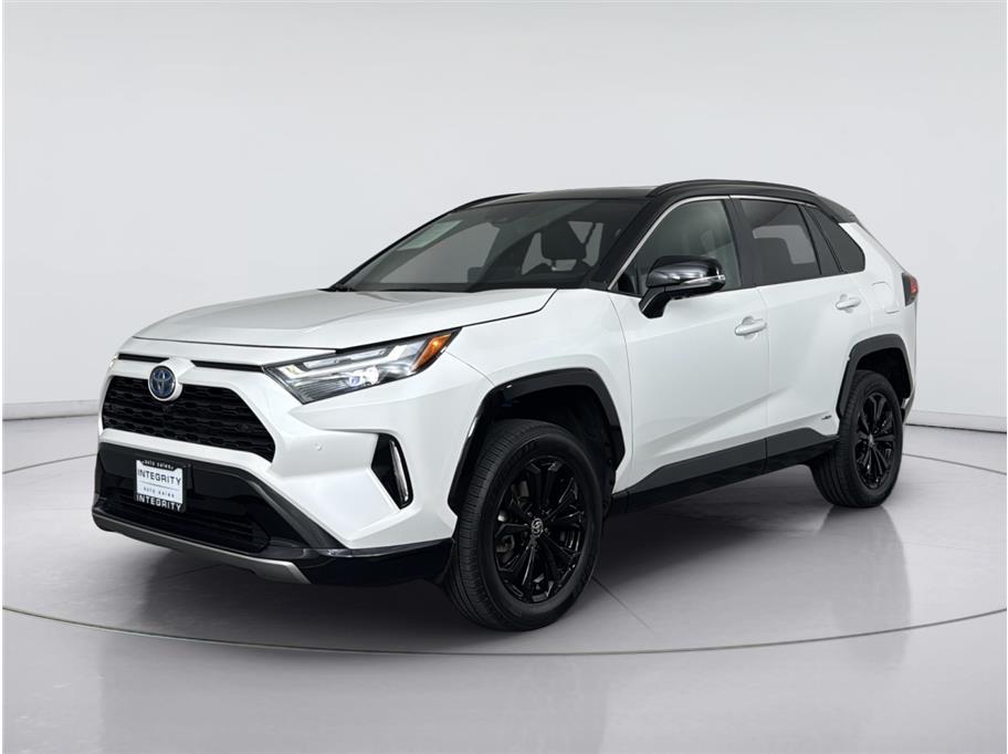 White 2024 Toyota RAV4 Hybrid SUV / Crossover All-Wheel Drive Continuously Variable Transmission
