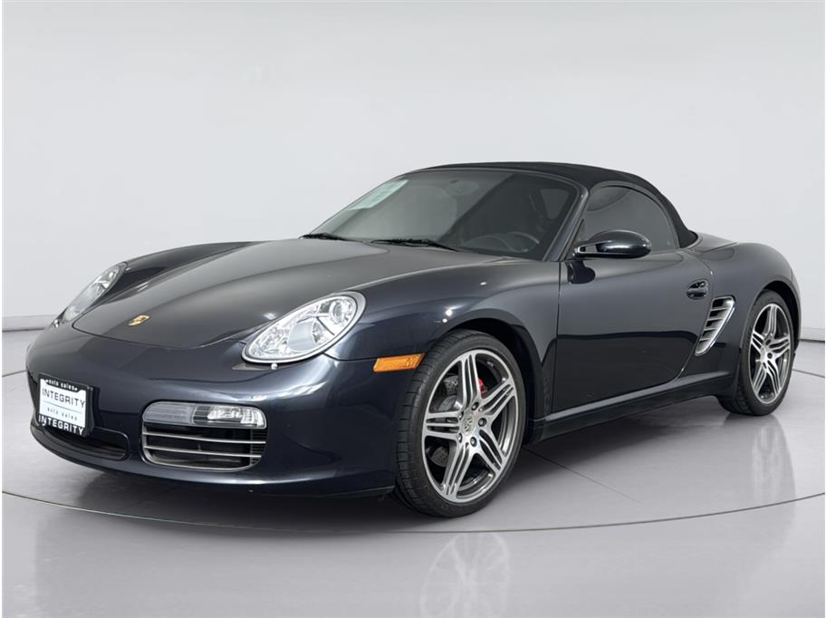 Blue 2007 Porsche Boxster S Convertible Rear-Wheel Drive 6-Speed Manual