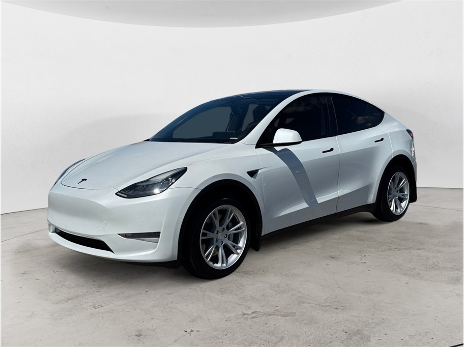 White 2020 Tesla Model Y Long Range AWD SUV / Crossover All-Wheel Drive Automatic