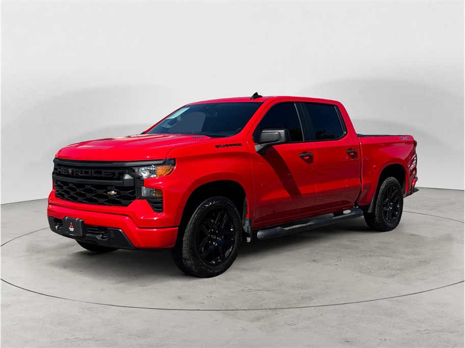 Red 2024 Chevrolet Silverado 1500 Pickup Truck Four-Wheel Drive 8-Speed Automatic Overdrive