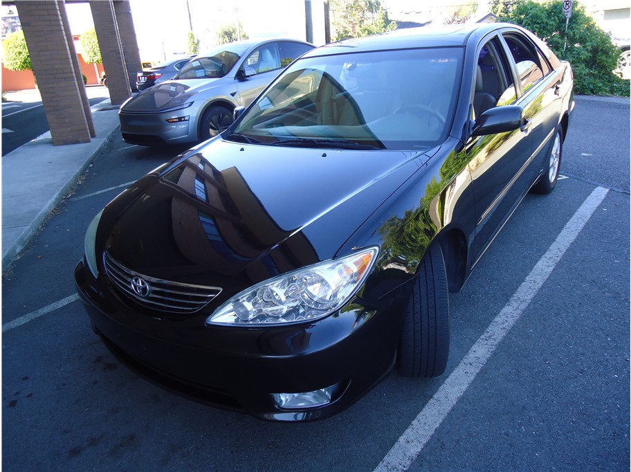 Black 2006 Toyota Camry XLE V6 Sedan Front-Wheel Drive Automatic