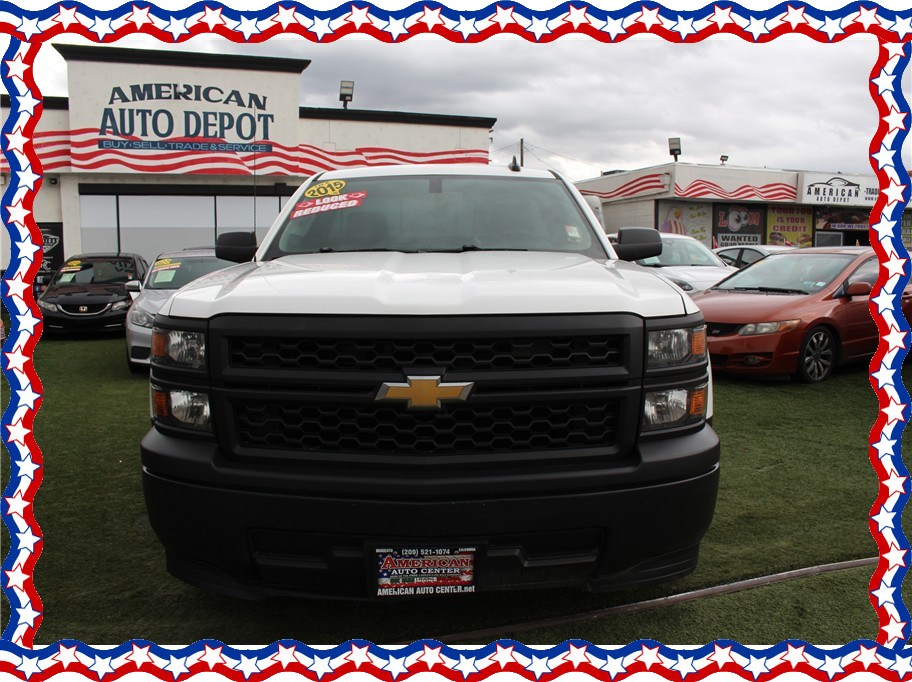 White 2015 Chevrolet Silverado 1500 Work Truck LB RWD Pickup Truck 4X2 6-Speed Automatic Overdrive