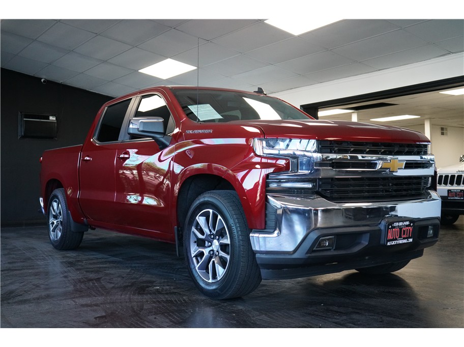Red (Burgundy) 2019 Chevrolet Silverado 1500 Pickup Truck 4X2 8-Speed Automatic Overdrive