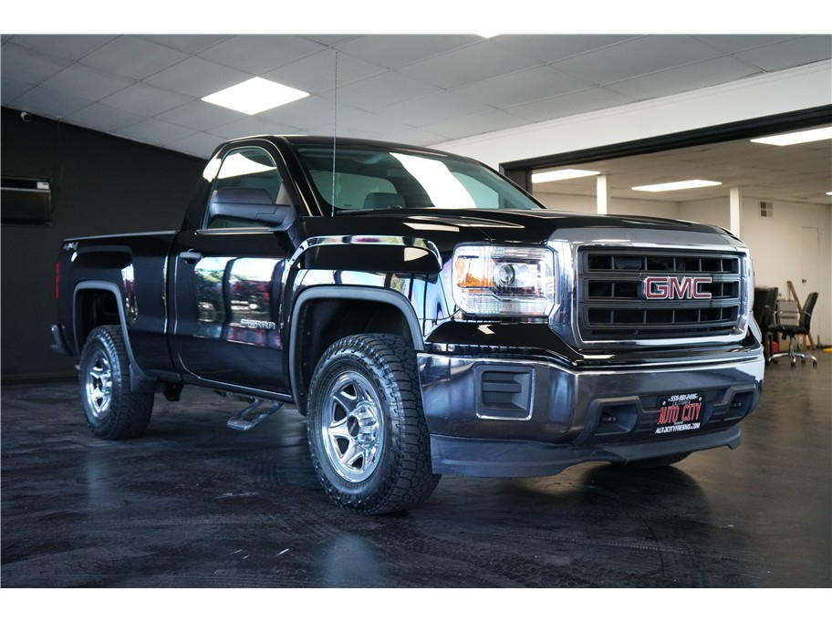 Black 2014 GMC Sierra 1500 Pickup Truck Four-Wheel Drive 6-Speed Automatic