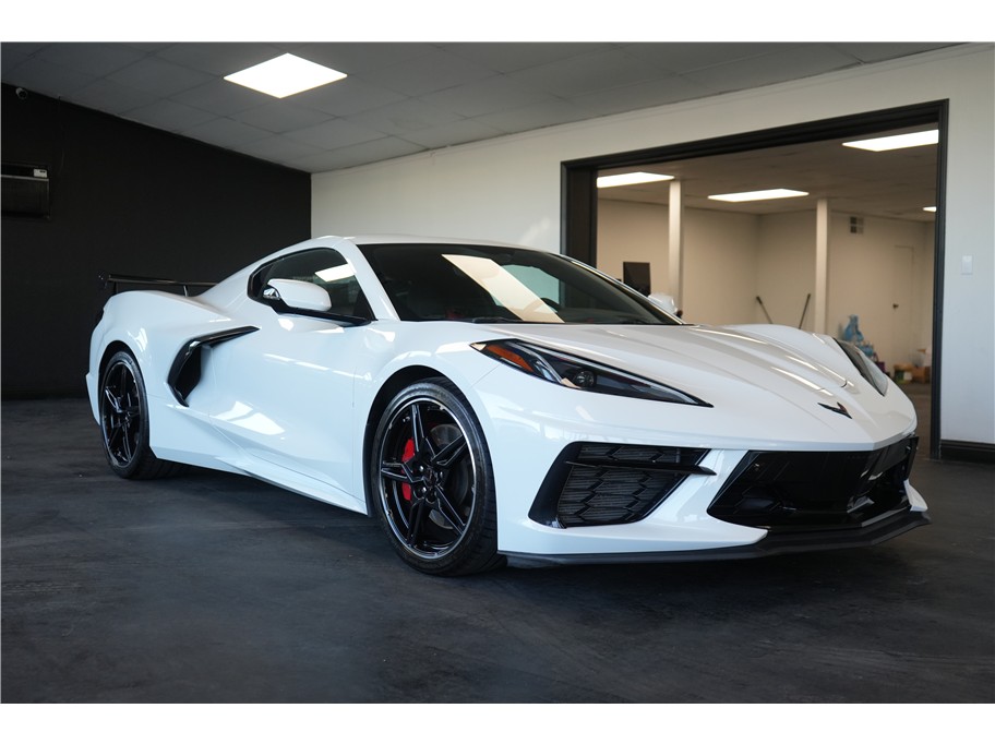 White 2022 Chevrolet Corvette Coupe Rear-Wheel Drive 8-Speed Dual Clutch