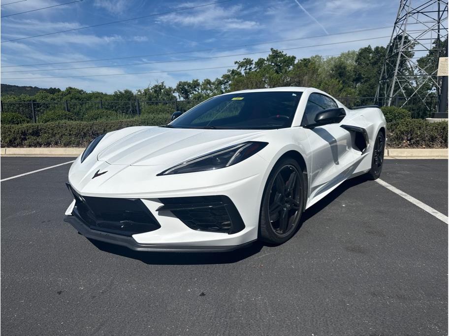 White 2023 Chevrolet Corvette Stingray 1LT Coupe RWD Coupe Rear-Wheel Drive 8-Speed Dual Clutch
