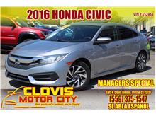 2016 Honda Civic EX Sedan 4D