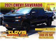2021 Chevrolet Silverado 1500 Crew Cab Custom Trail Boss Pickup 4D 5 3/4 ft