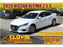 2020 Nissan Altima 2.5 S Sedan 4D