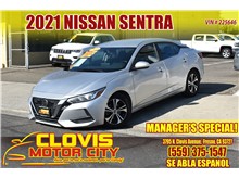 2021 Nissan Sentra SV Sedan 4D Thumbnail 1