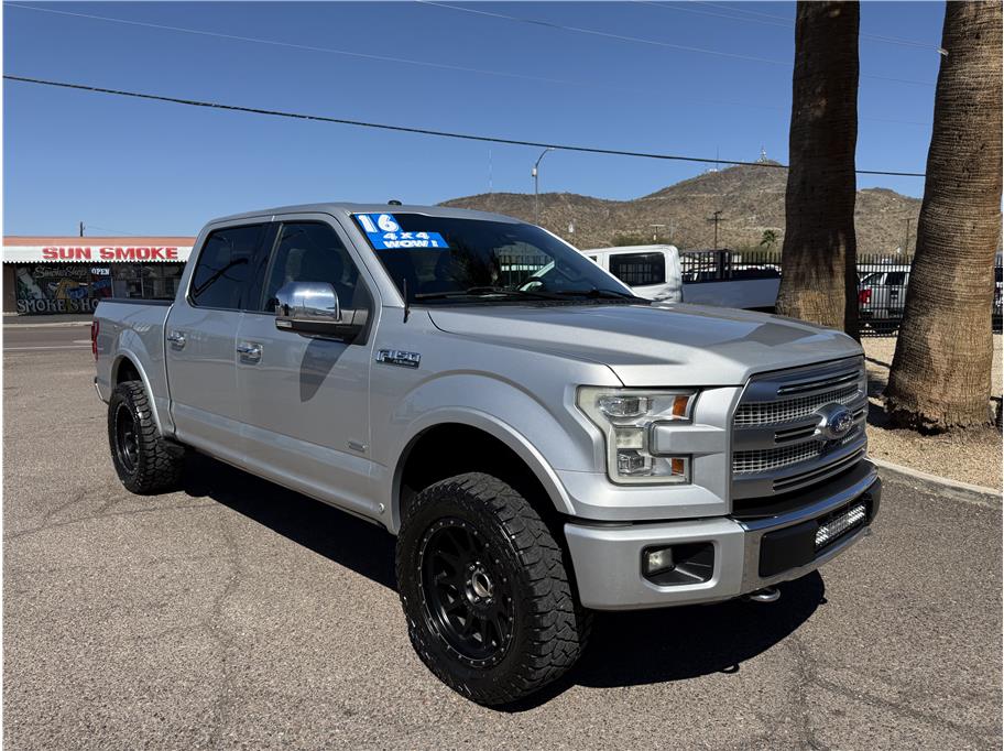 2016 Ford F150 SuperCrew Cab Platinum Pickup 4D 5 1/2 ft