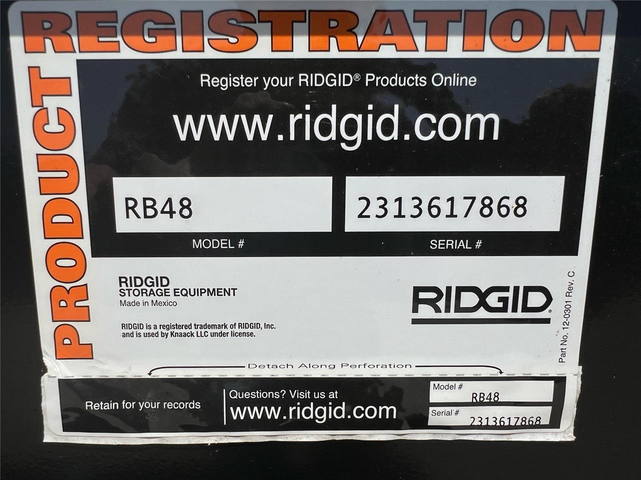 Ridgid