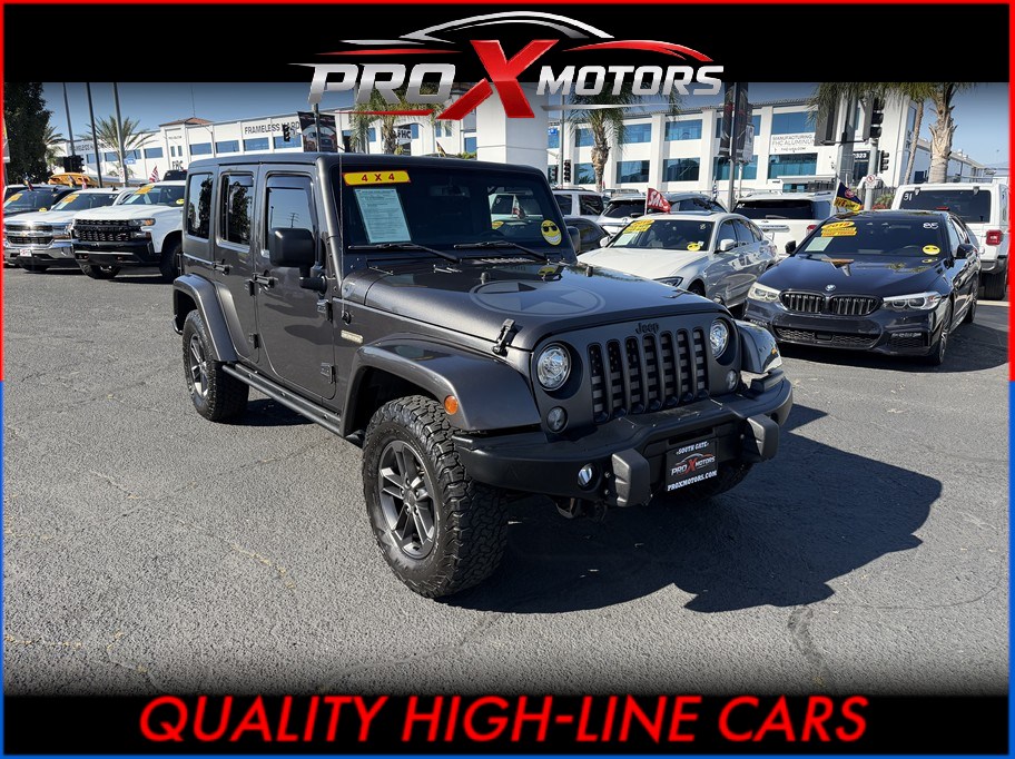 2018 Jeep Wrangler JK Unlimited