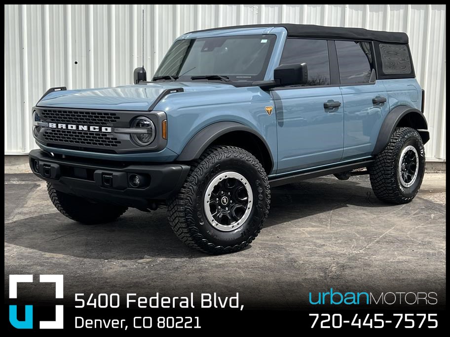 2022 Ford Bronco from Urban Motors Blue