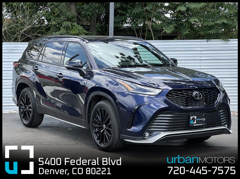 2025 Toyota Highlander from Urban Motors Blue