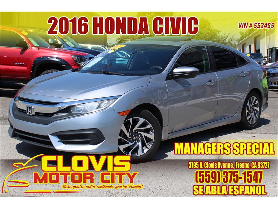 2016 Honda Civic from Clovis Motor City