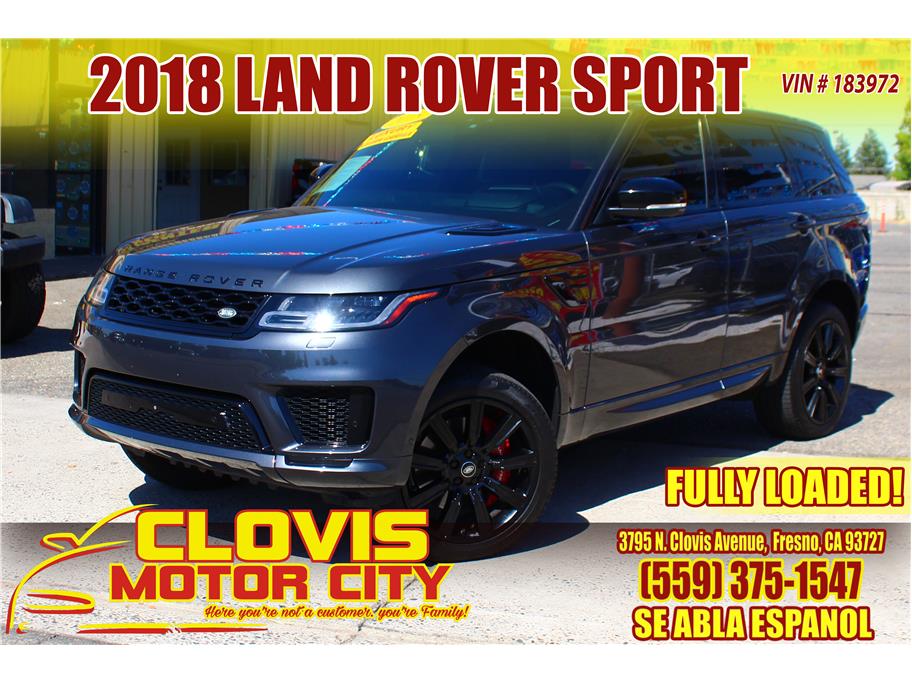 2018 Land Rover Range Rover Sport from Clovis Motor City