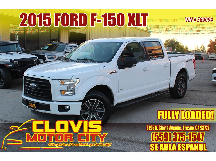 2015 Ford F150 SuperCrew Cab from Clovis Motor City