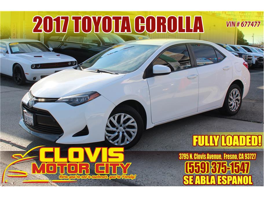 2017 Toyota Corolla from Clovis Motor City