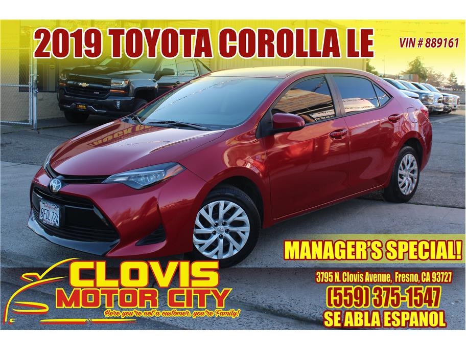 2019 Toyota Corolla from Clovis Motor City