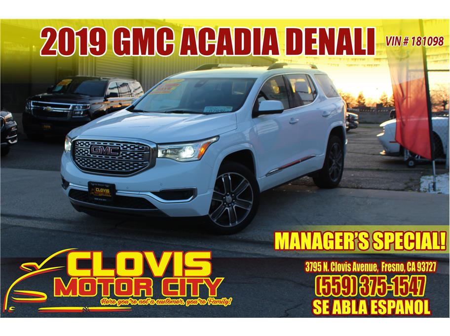 2019 GMC Acadia from Clovis Motor City