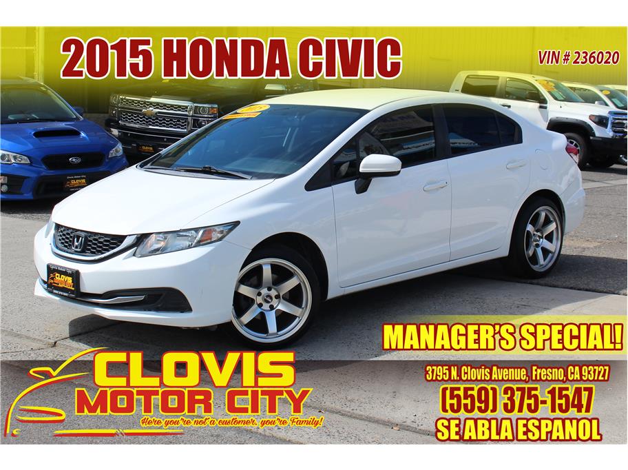 2015 Honda Civic from Clovis Motor City