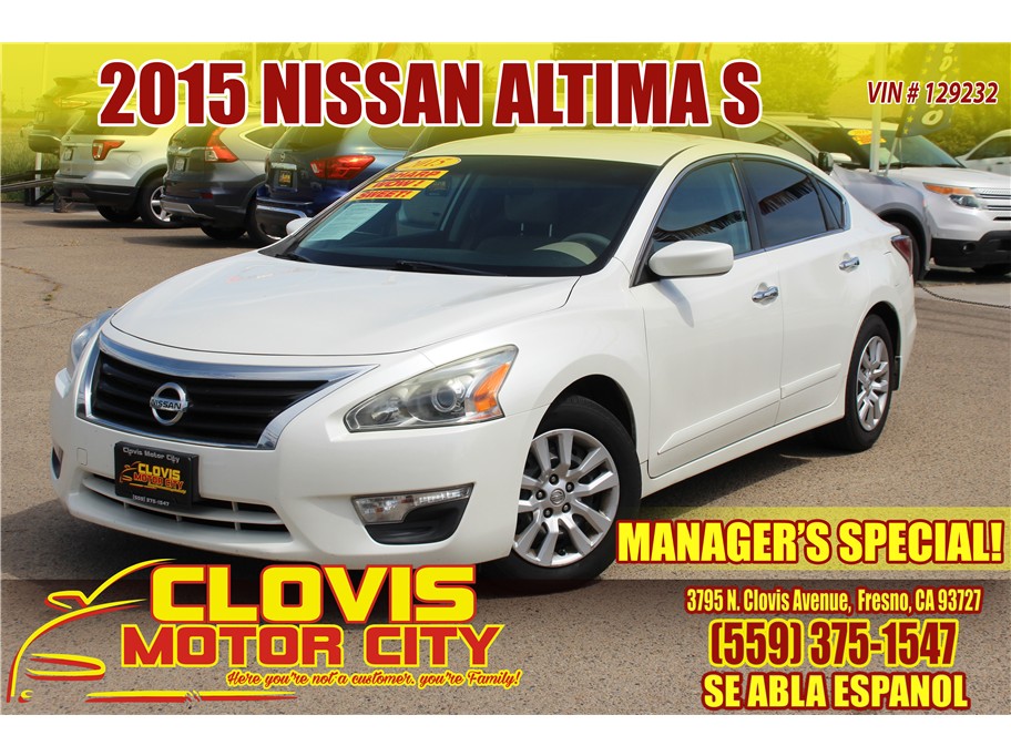2015 Nissan Altima from Clovis Motor City