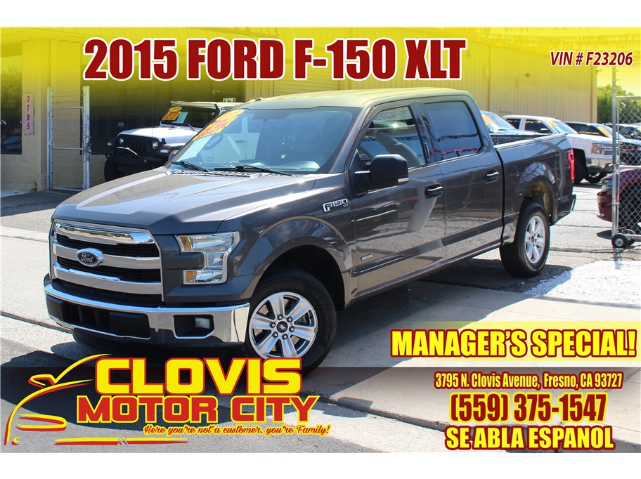 2015 Ford F150 SuperCrew Cab from Clovis Motor City