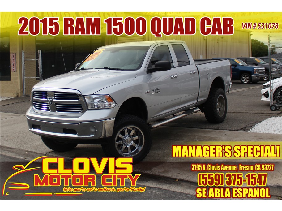 2015 Ram 1500 Quad Cab from Clovis Motor City