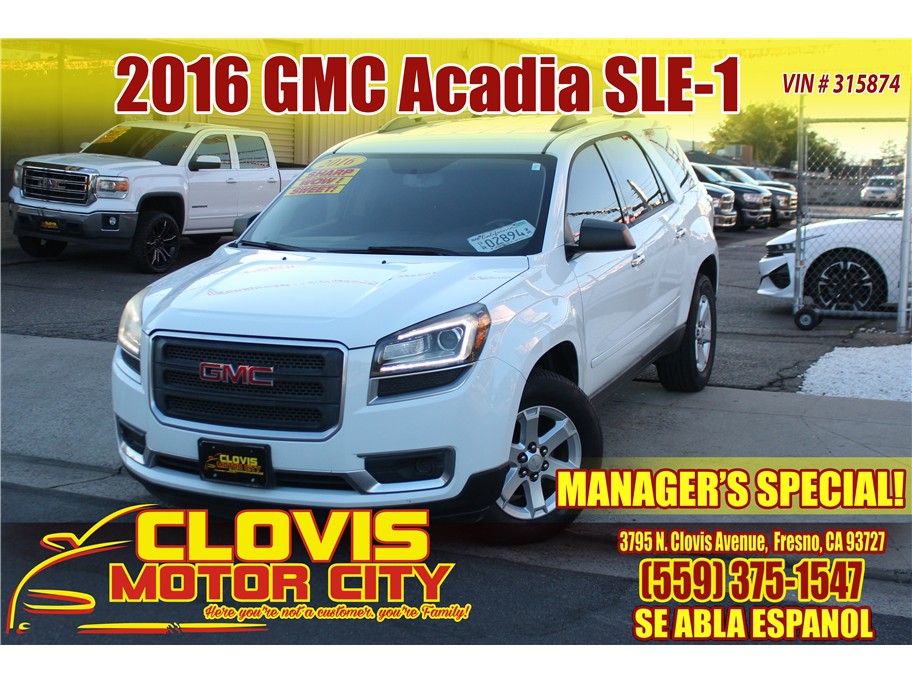 2016 GMC Acadia from Clovis Motor City