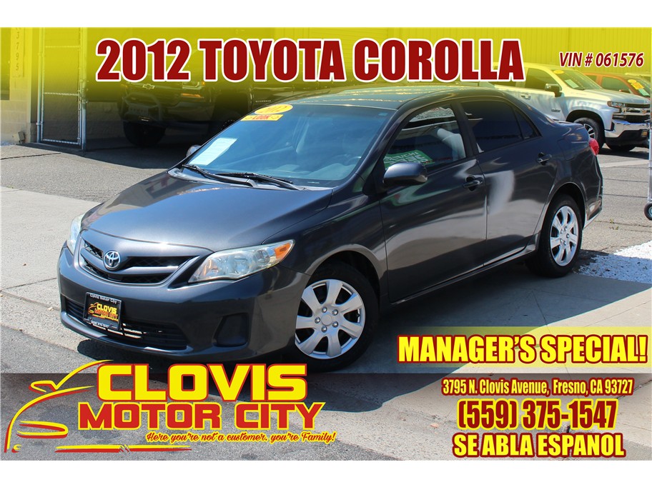 2012 Toyota Corolla from Clovis Motor City