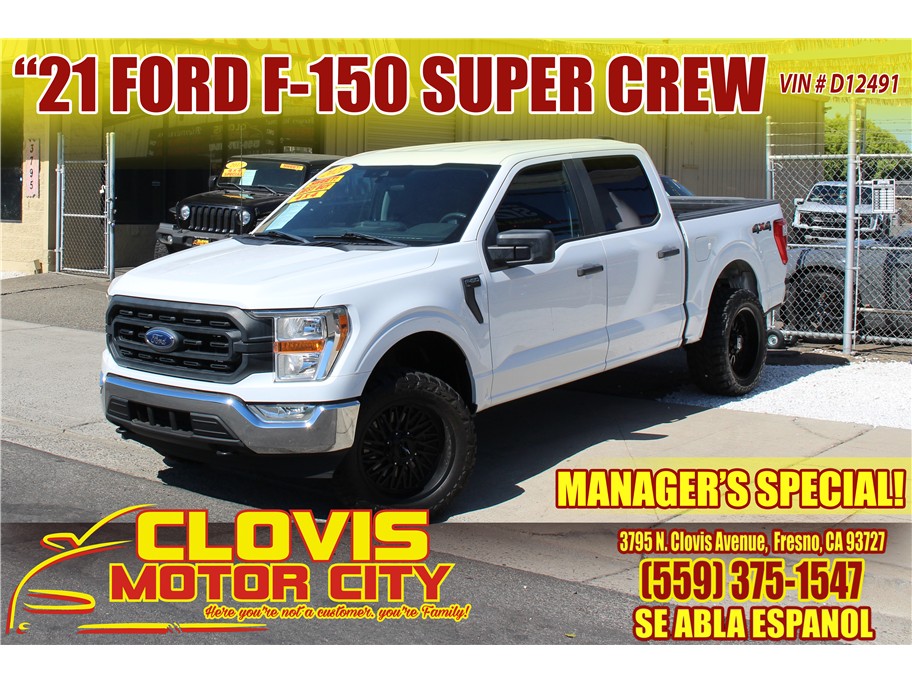 2021 Ford F150 SuperCrew Cab from Clovis Motor City