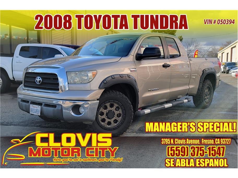 2008 Toyota Tundra Double Cab from Clovis Motor City